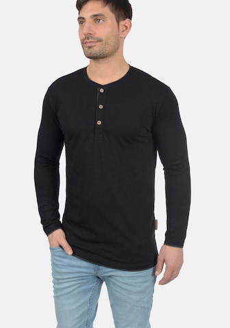 INDICODE JEANS Rundhalsshirt 'Gifford' in Schwarz: predná strana