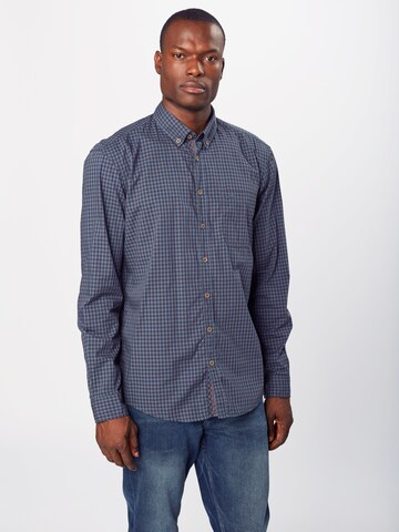 Coupe regular Chemise 'Jack' CAMEL ACTIVE en bleu : devant