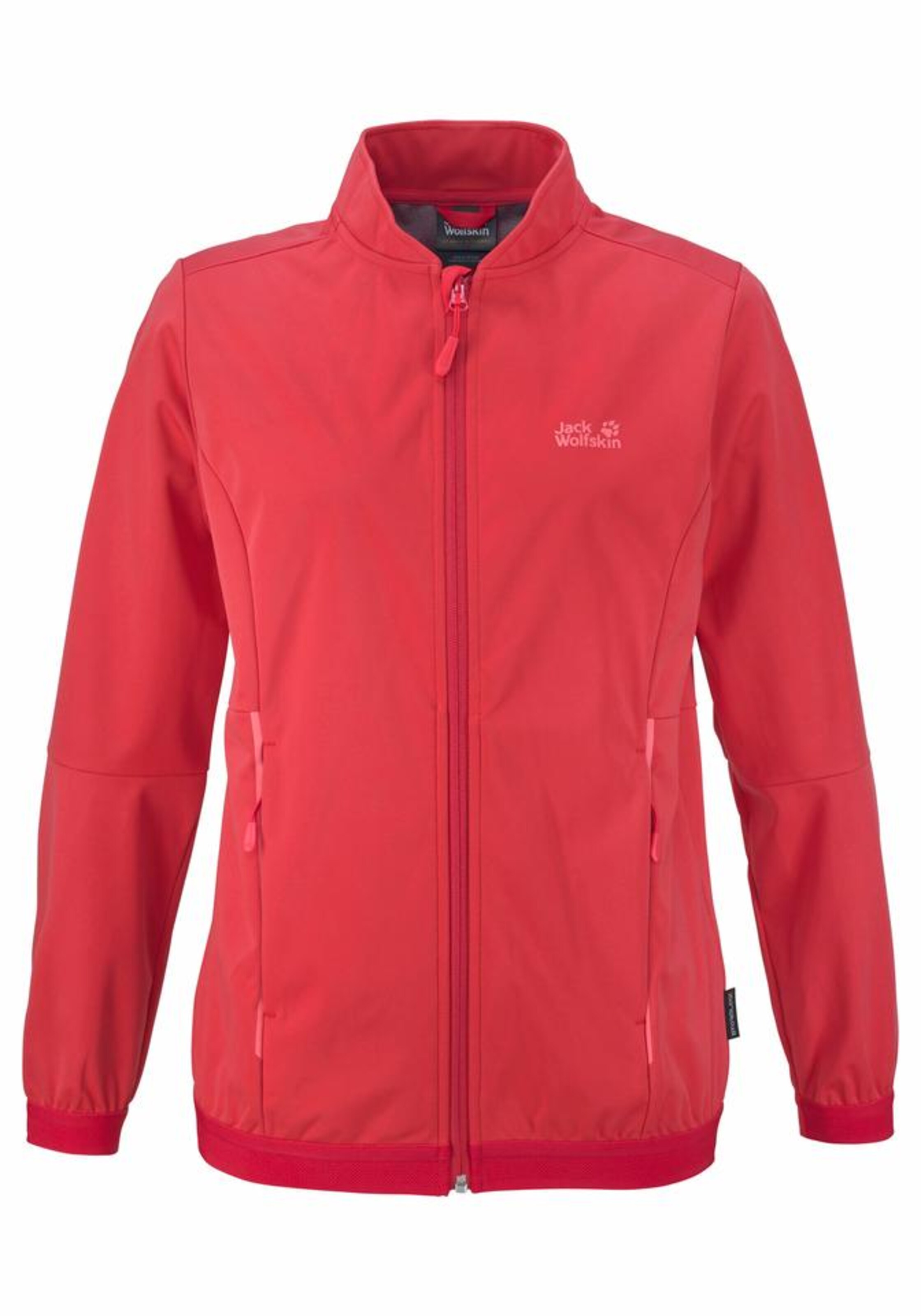 JACK WOLFSKIN - Softshelljacke »GREEN VALLEY« in koralle