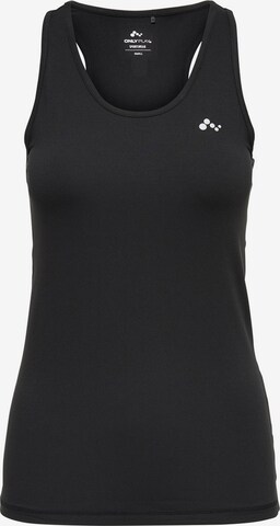 ONLY PLAY Sporttop in Schwarz: front