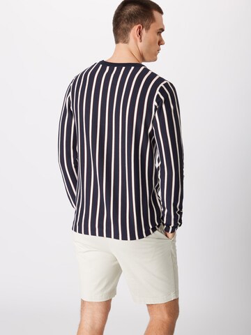 Pull-over 'STEVE' JACK & JONES en bleu : derrière