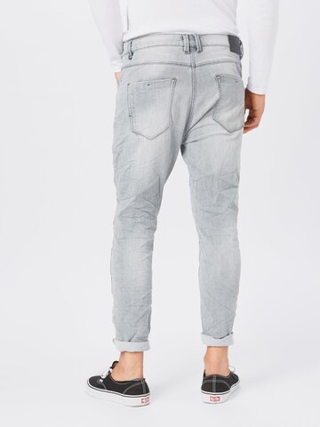 Hailys Men Slim fit Jeans 'Jonas' in Grey