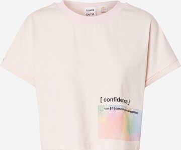 ABOUT YOU x GNTM T-Shirt 'Nora' in Pink: predná strana
