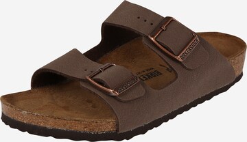 BIRKENSTOCK Sandal 'Arizona' i brun: framsida