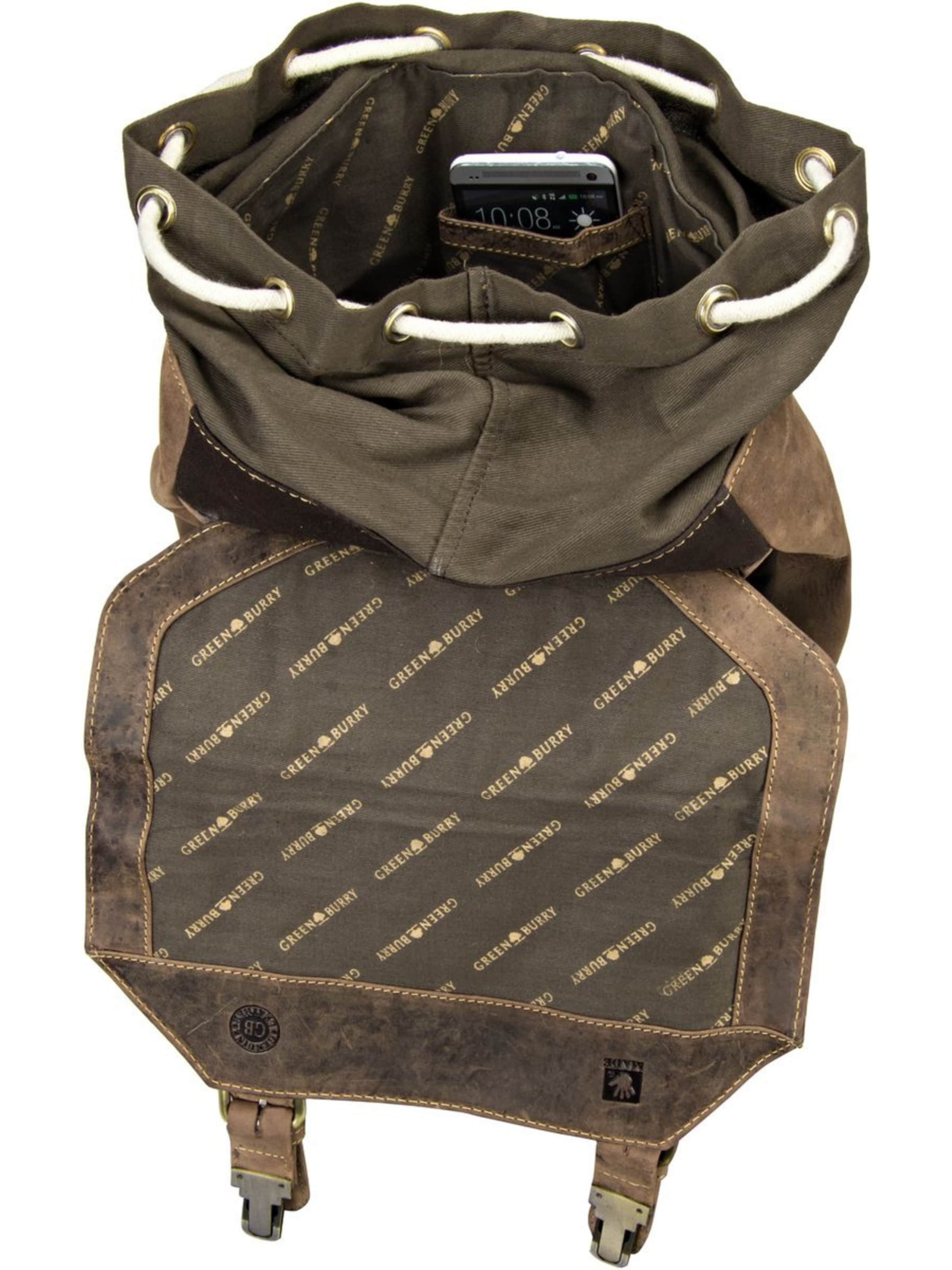 Zaino 'Vintage Retro' di GREENBURRY in marrone