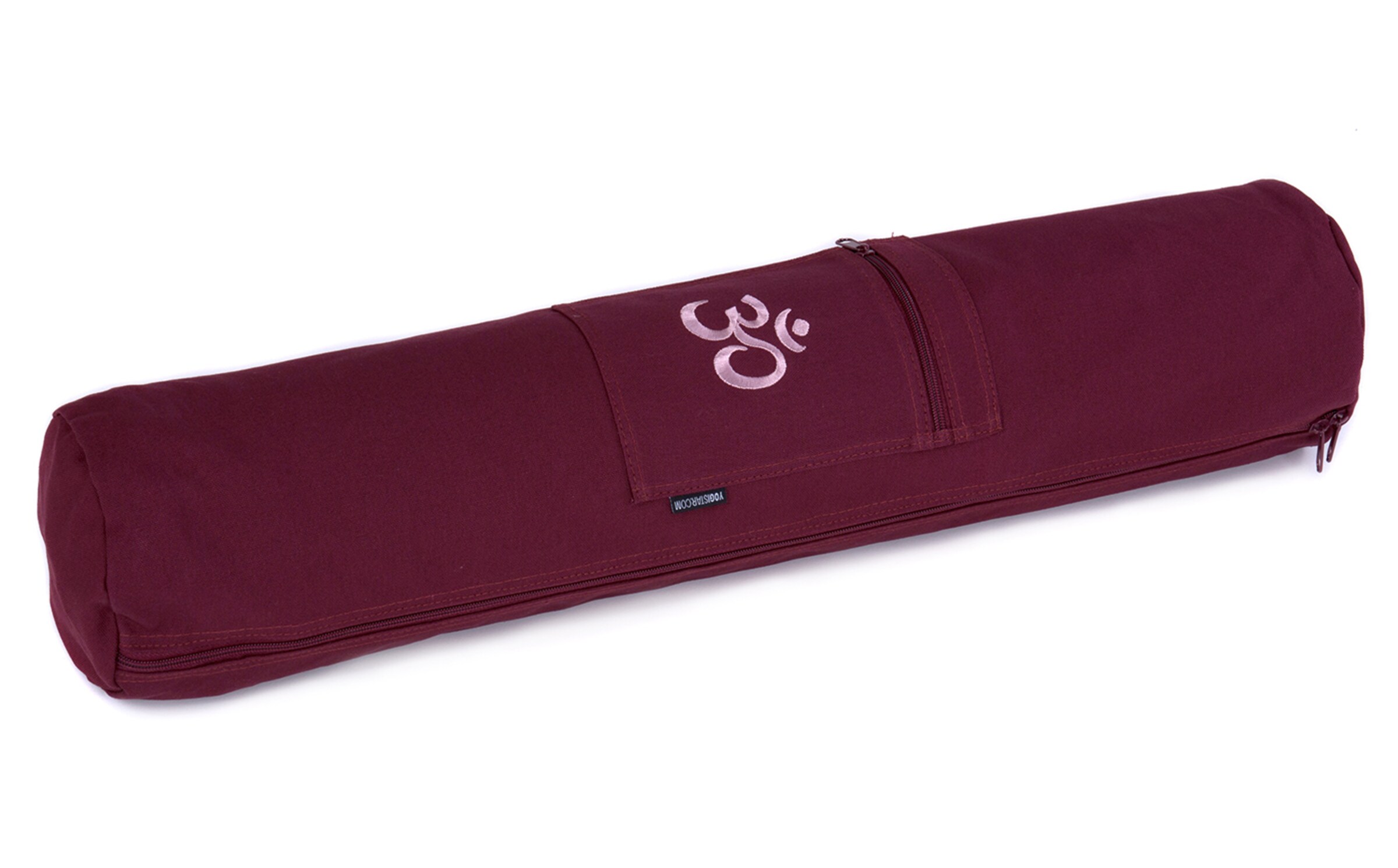 YOGISTAR.COM Yogatasche Basic - Zip - Cotton - Art Collection - 65 Cm in Rot: Vorderseite