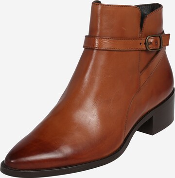 Paul Green Ankle Boots in Brown: front