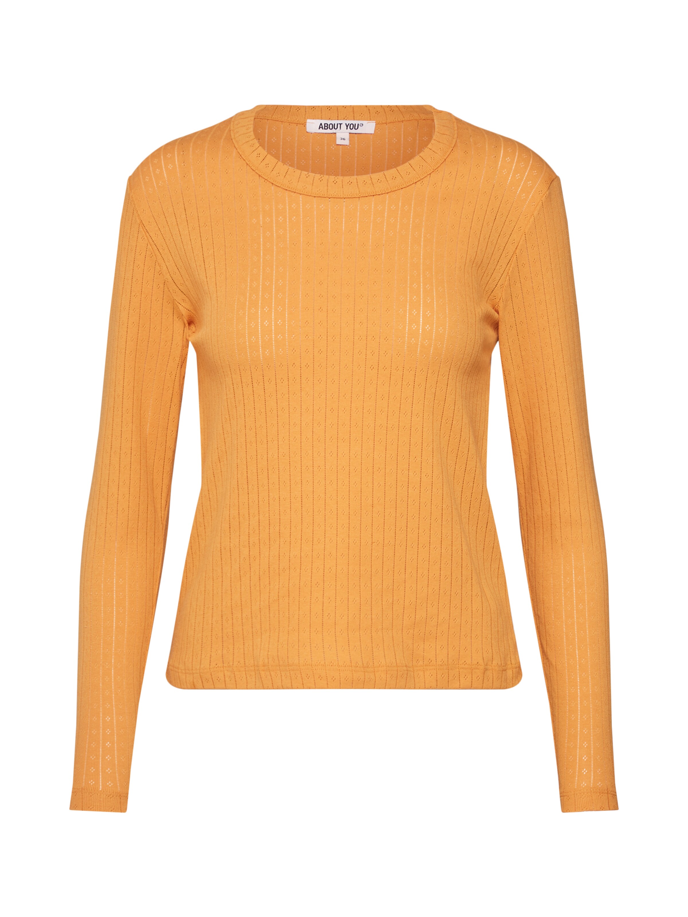 ABOUT YOU - Shirt 'Ava' in de kleur Mosterd