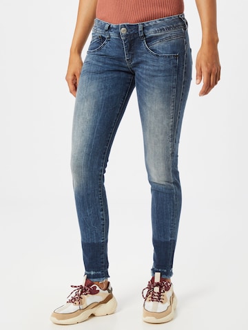 Herrlicher Skinny Jeans i blå: framsida