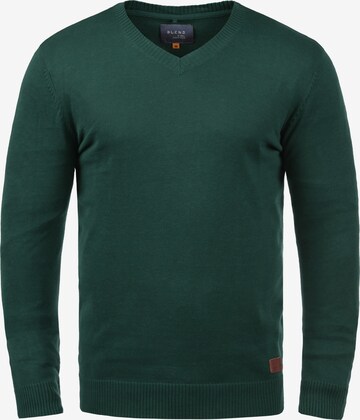 Pull-over 'Lasse' BLEND en vert : devant