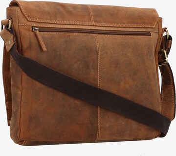 Borsa messenger di GREENBURRY in marrone