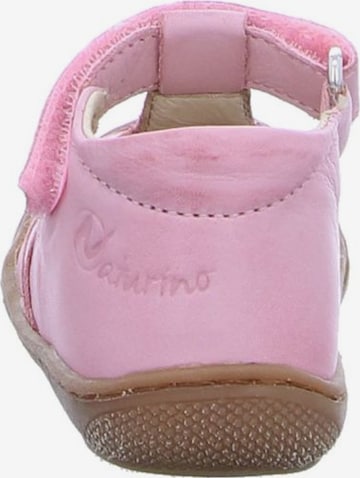NATURINO Open shoes 'Wad' in Pink