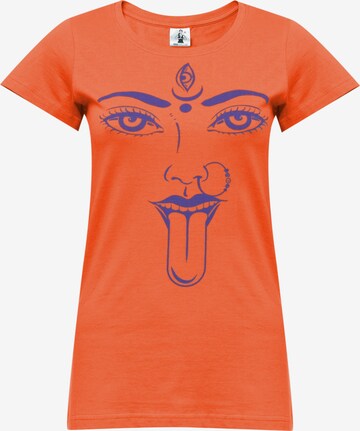 YOGISTAR.COM T-shirt 'Kali' in Orange