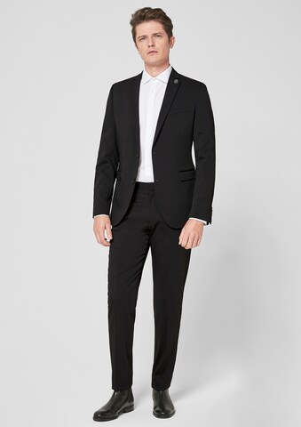 s.Oliver BLACK LABELSlim Fit Sako - crna boja