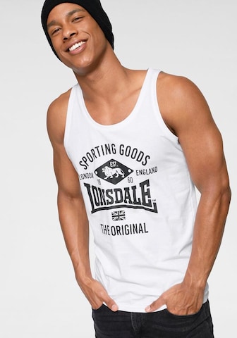 balts LONSDALE T-Krekls