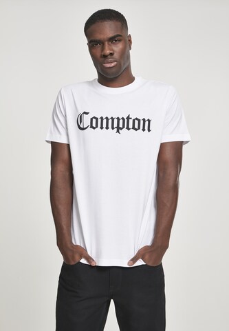 T-Shirt 'Compton' MT Men en blanc : devant