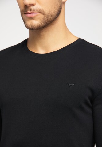 MUSTANG Shirt 'Anton' in Schwarz