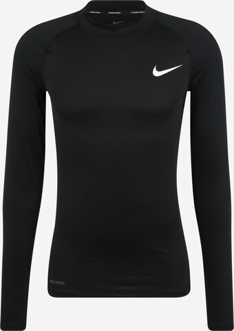 NIKE Functioneel shirt 'Pro' in Zwart: voorkant