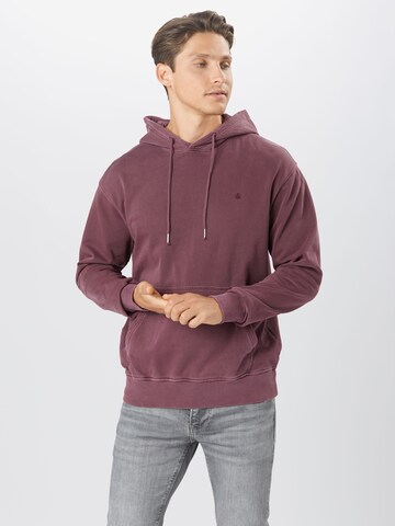 Sweat-shirt JACK & JONES en rouge : devant