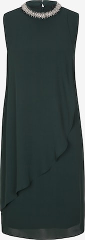 Rochie de cocktail de la s.Oliver BLACK LABEL pe verde: față