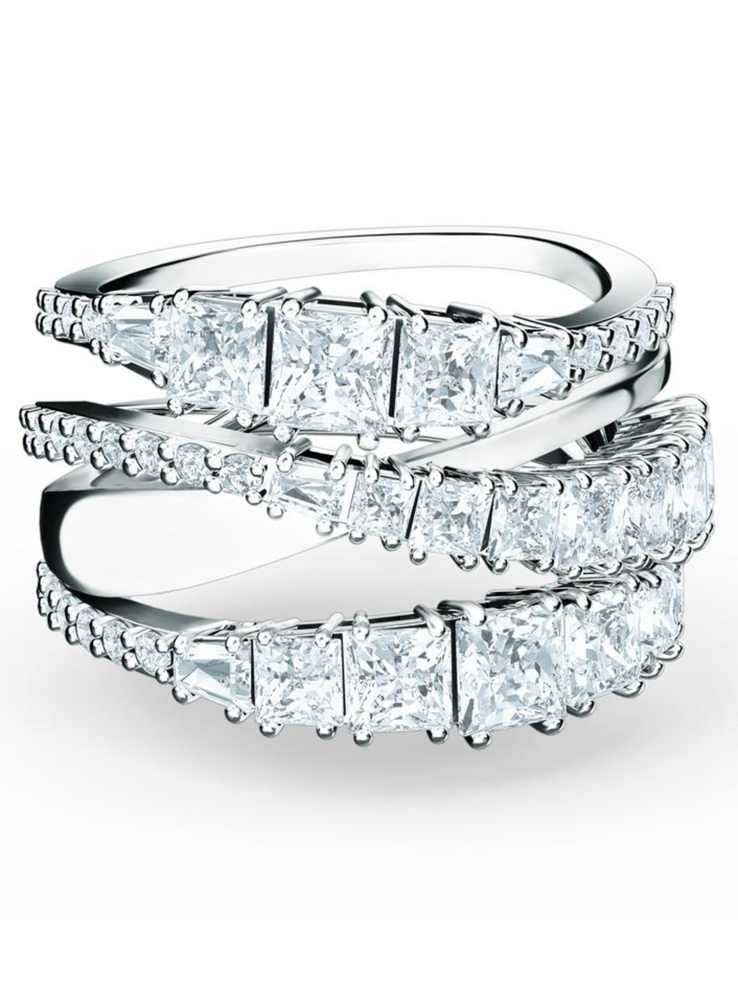 Swarovski Ring in Silber