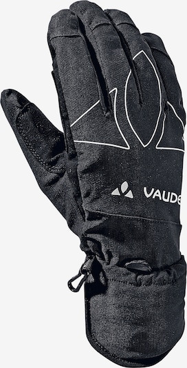 VAUDE Sporthandschoenen 'La Varella' in de kleur Zwart / Wit, Productweergave