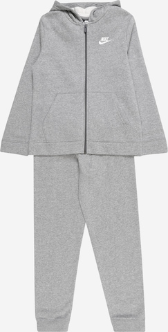 Nike Sportswear Regular Sweatsuit in Grey: front