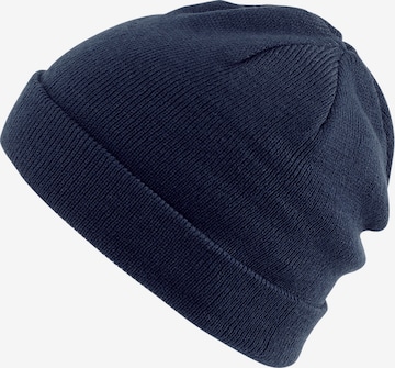 MSTRDS Beanie in Blue: front