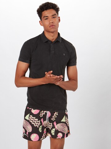 INDICODE JEANS - Camisa 'Abbortsford' em preto