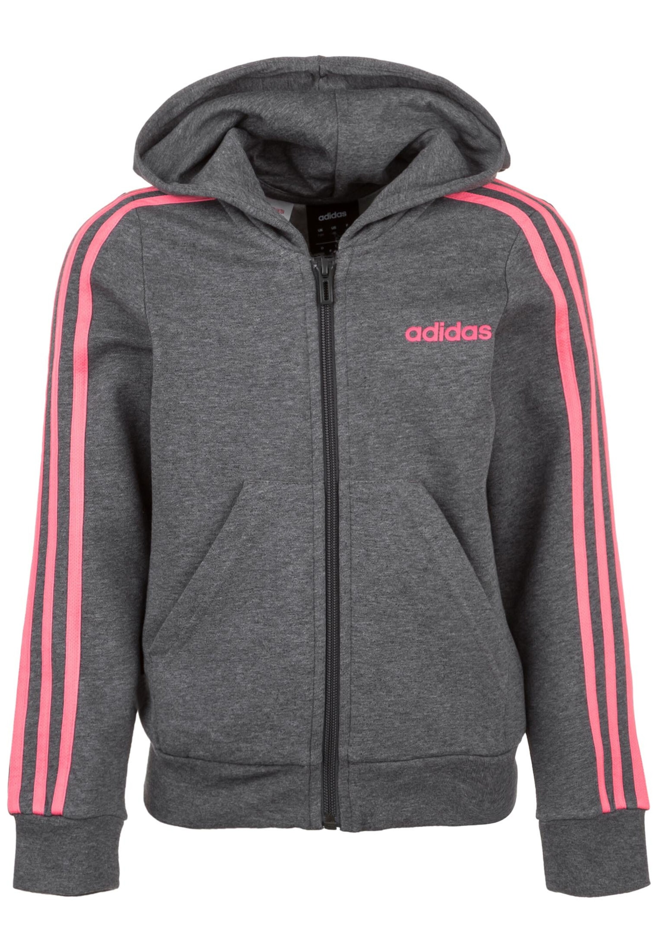 ADIDAS PERFORMANCE - Kapuzenjacke in dunkelgrau