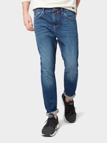 TOM TAILOR DENIM Slimfit Jeans 'Conroy' in Blauw: voorkant