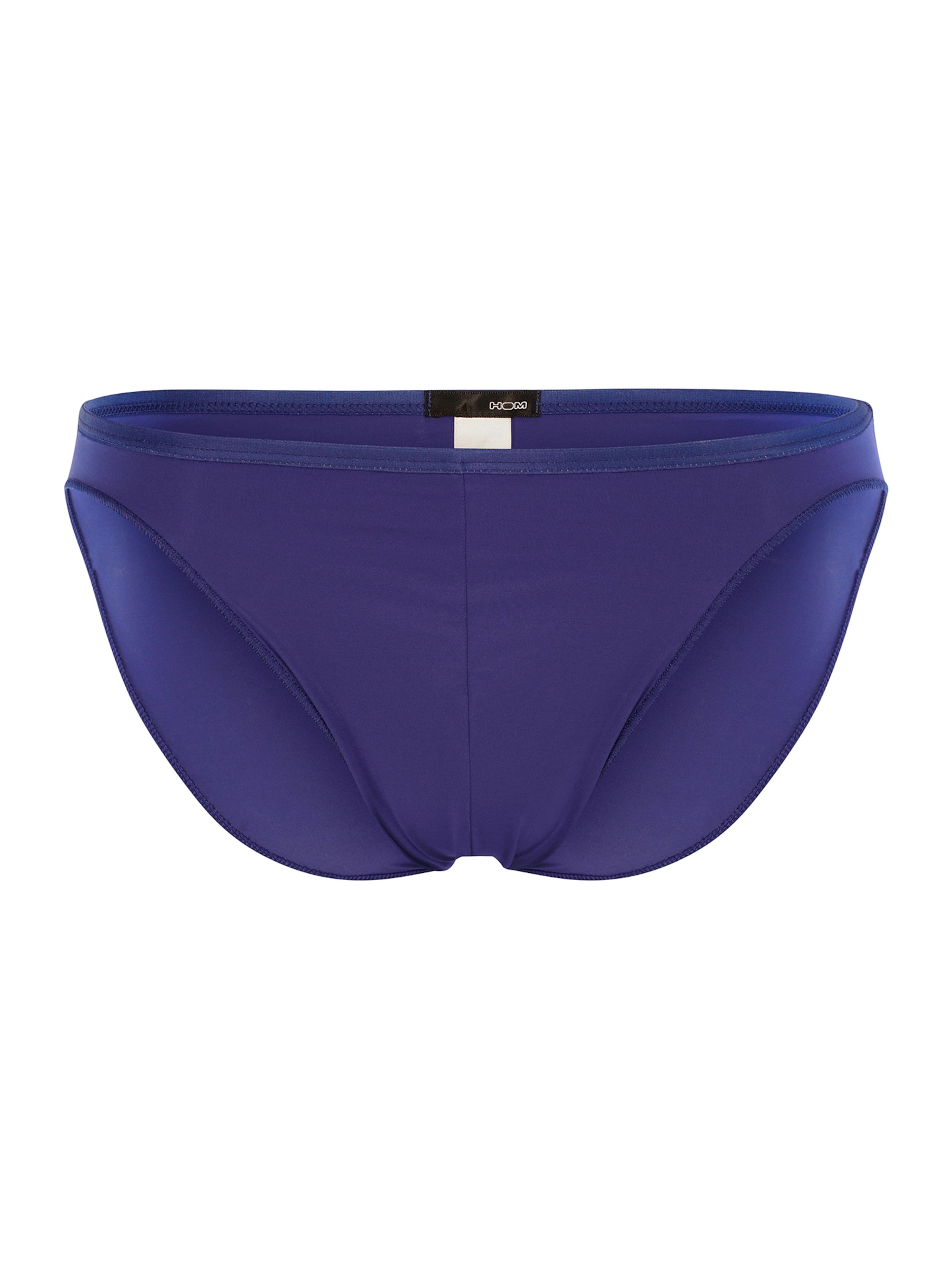 Slip 'Plume' HOM en bleu : devant