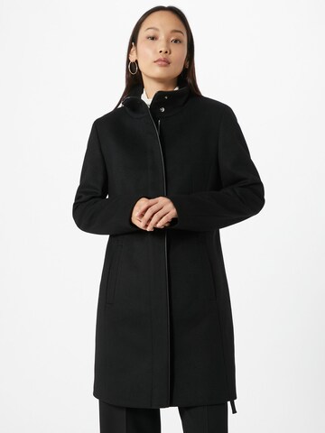 HUGO Between-Seasons Coat 'Malura' in Black: front