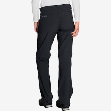 VAUDE Regular Outdoor Pants 'Farley' in Black