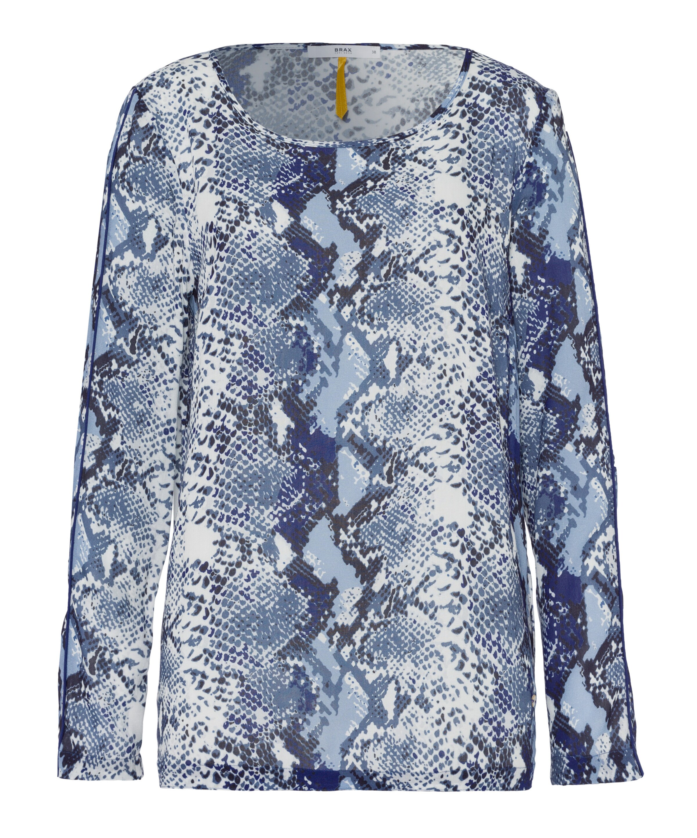 BRAX Blouse 'Valda' in Blauw: voorkant