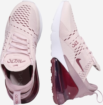 Nike Sportswear Platform trainers 'Air Max 270' in Pink: side