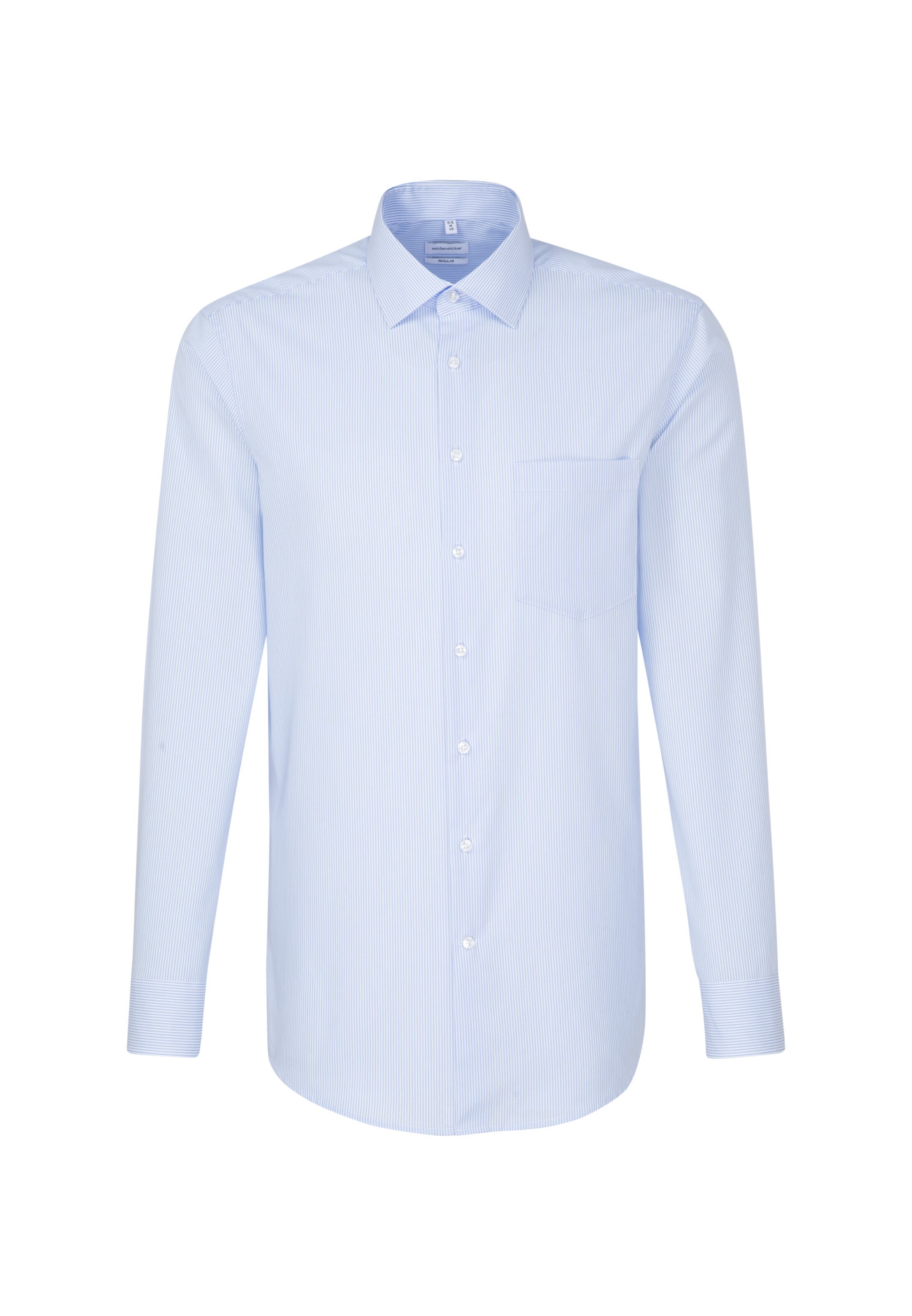 Coupe regular Chemise business SEIDENSTICKER en bleu : devant