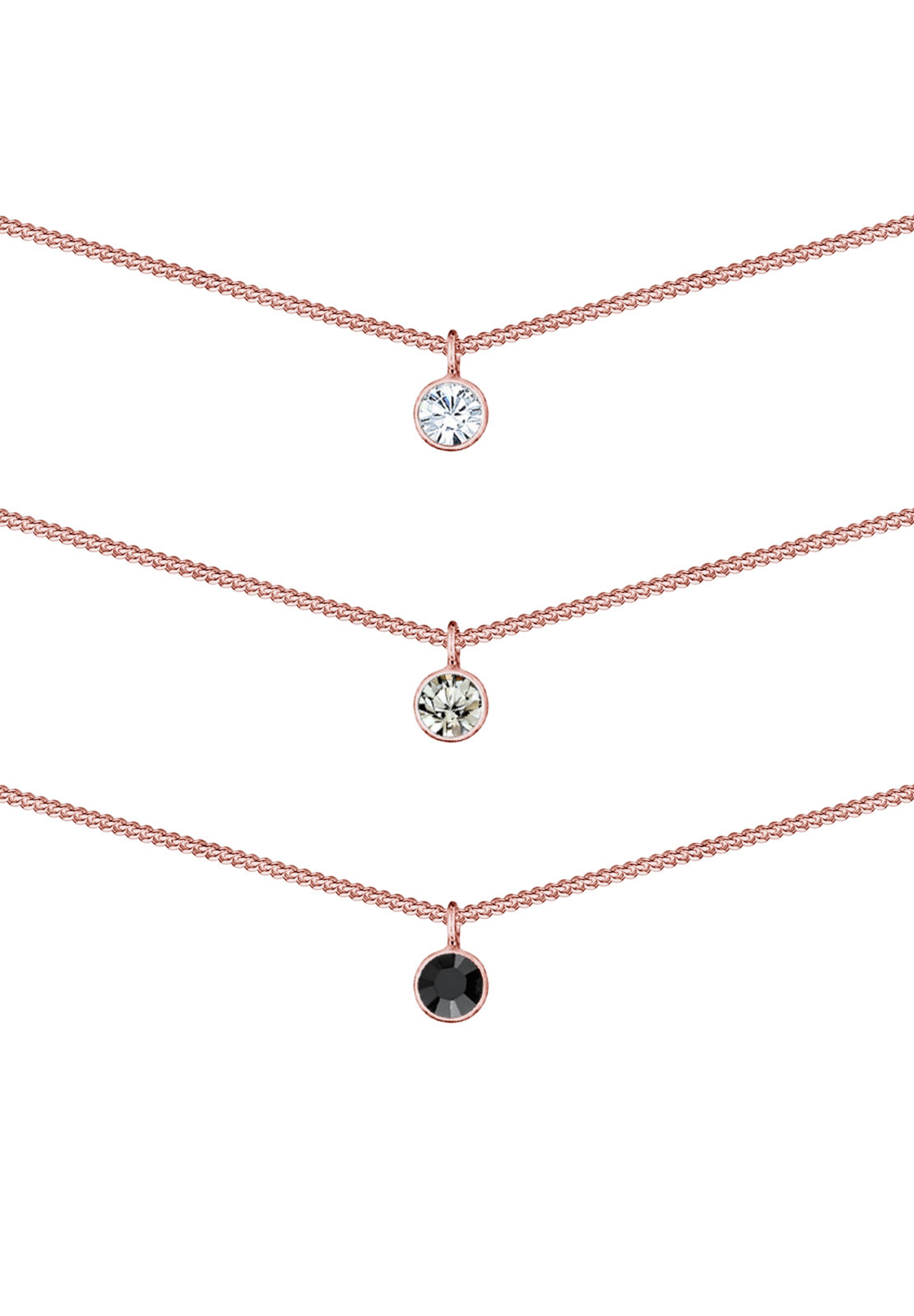 ELLI Choker 'Layer' in Gold