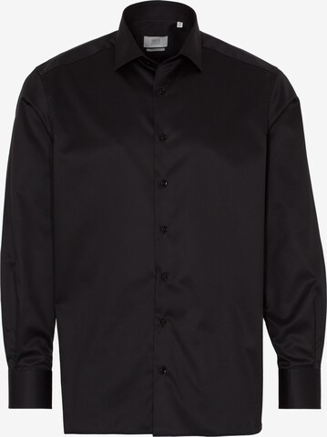 ETERNA Button Up Shirt in Black: front