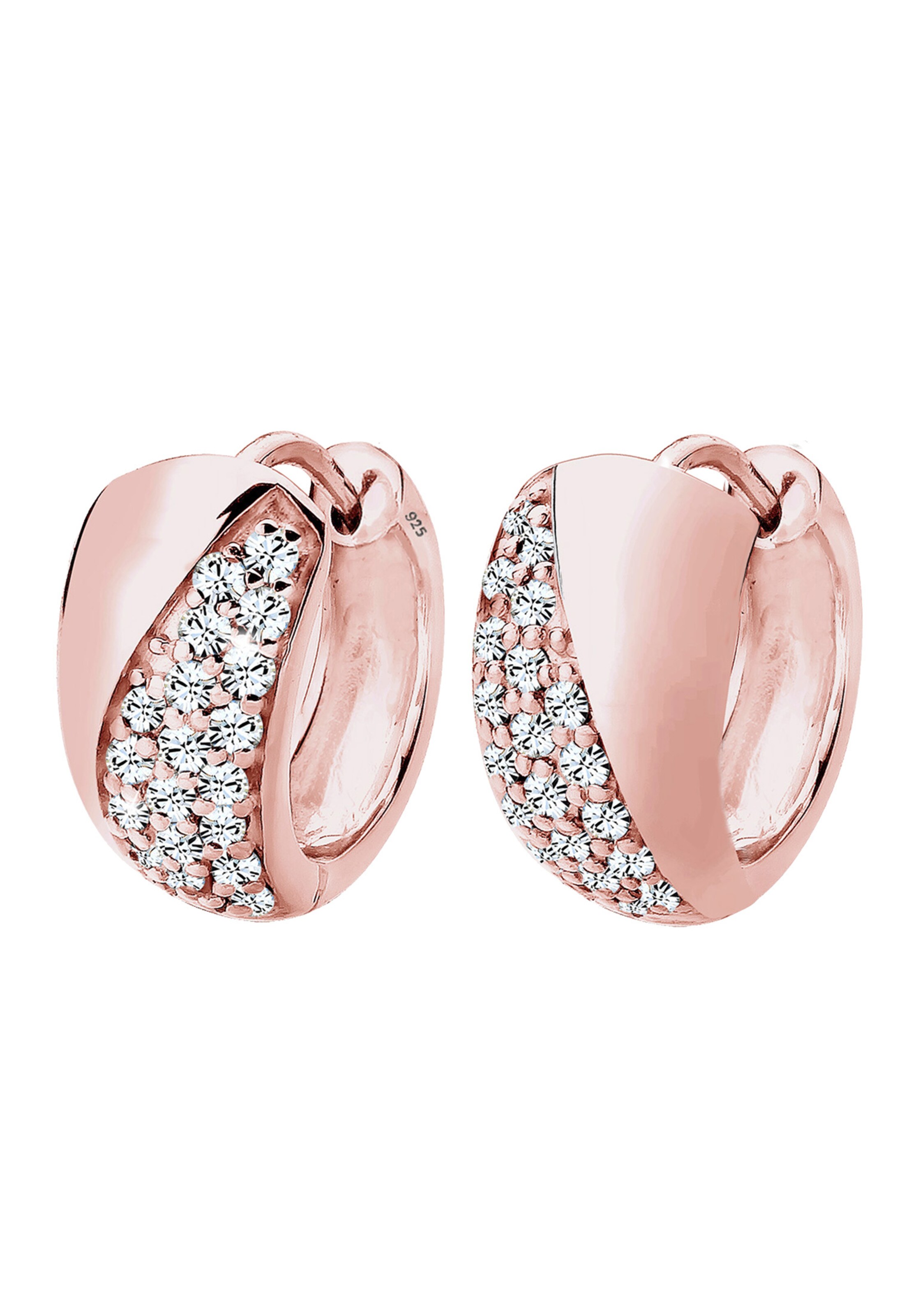 Boucles d'oreilles ELLI en or : devant