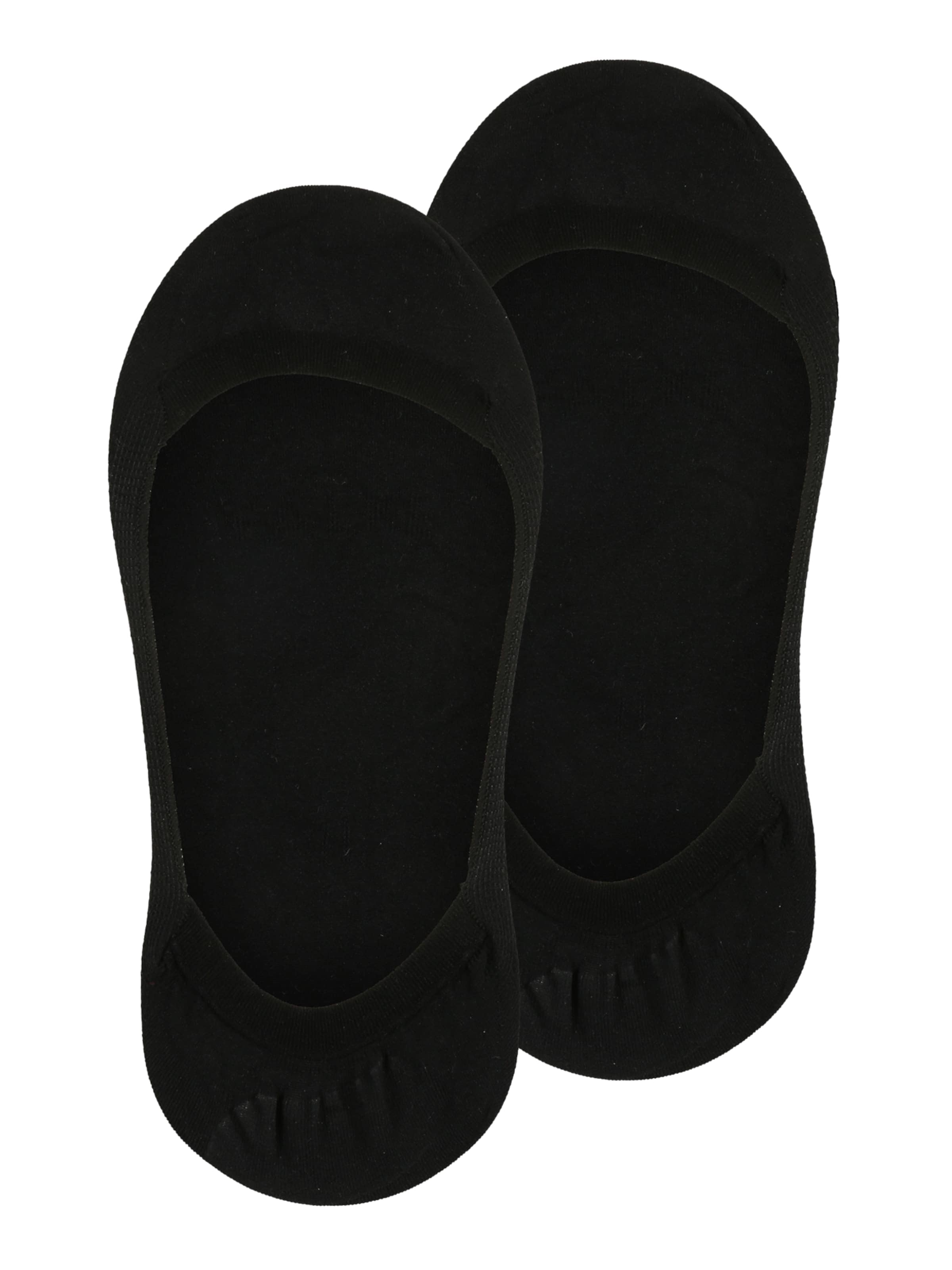 FALKE Дамски чорапи тип терлици 'Elegant Step' в черно: отпред