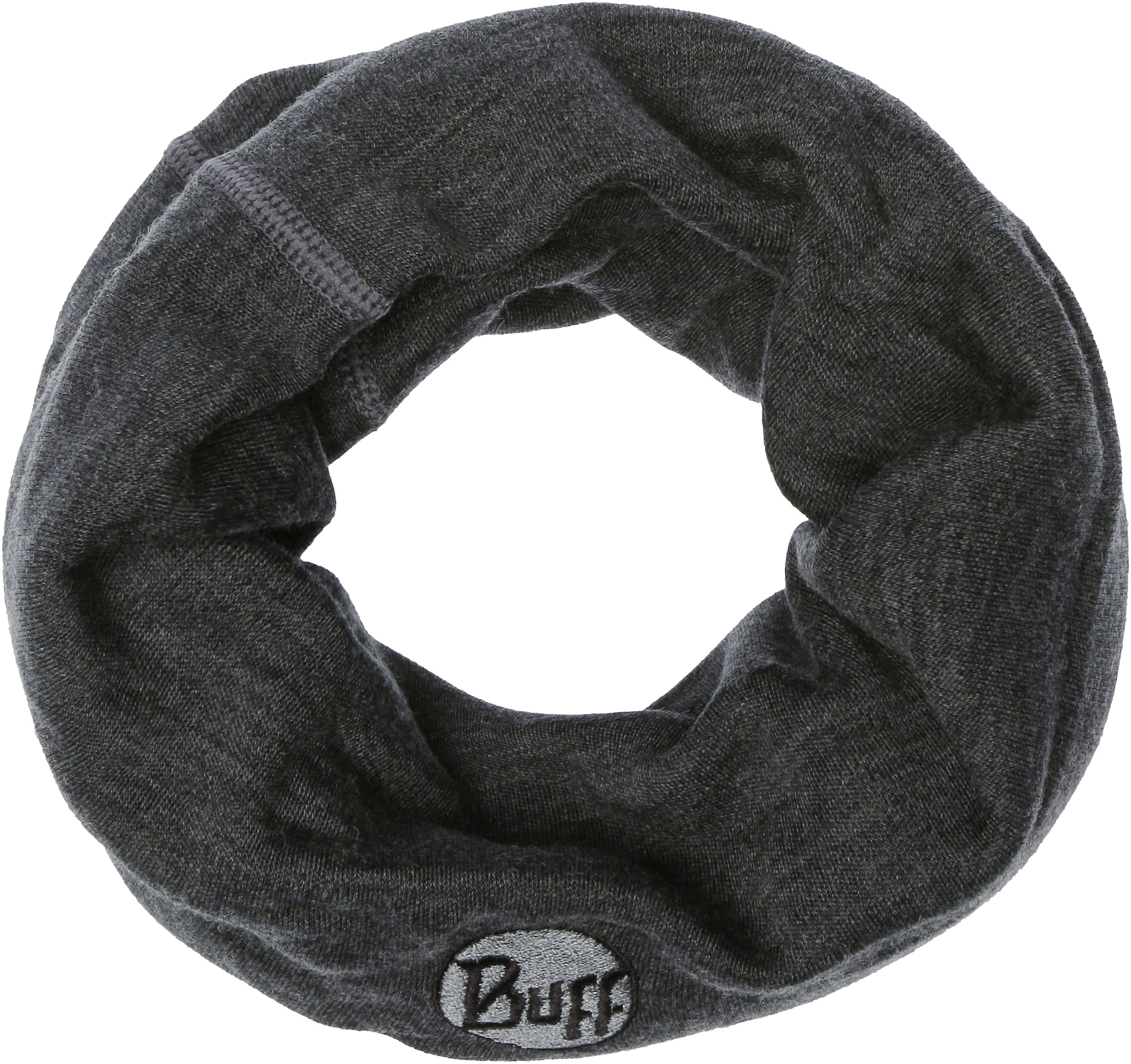 BUFF Merino Wool Thermal Neckwarmer Loop in Grau: Vorderseite