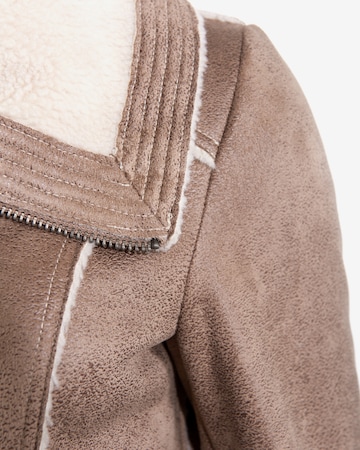 Maze Between-Season Jacket ' Esher ' in Brown