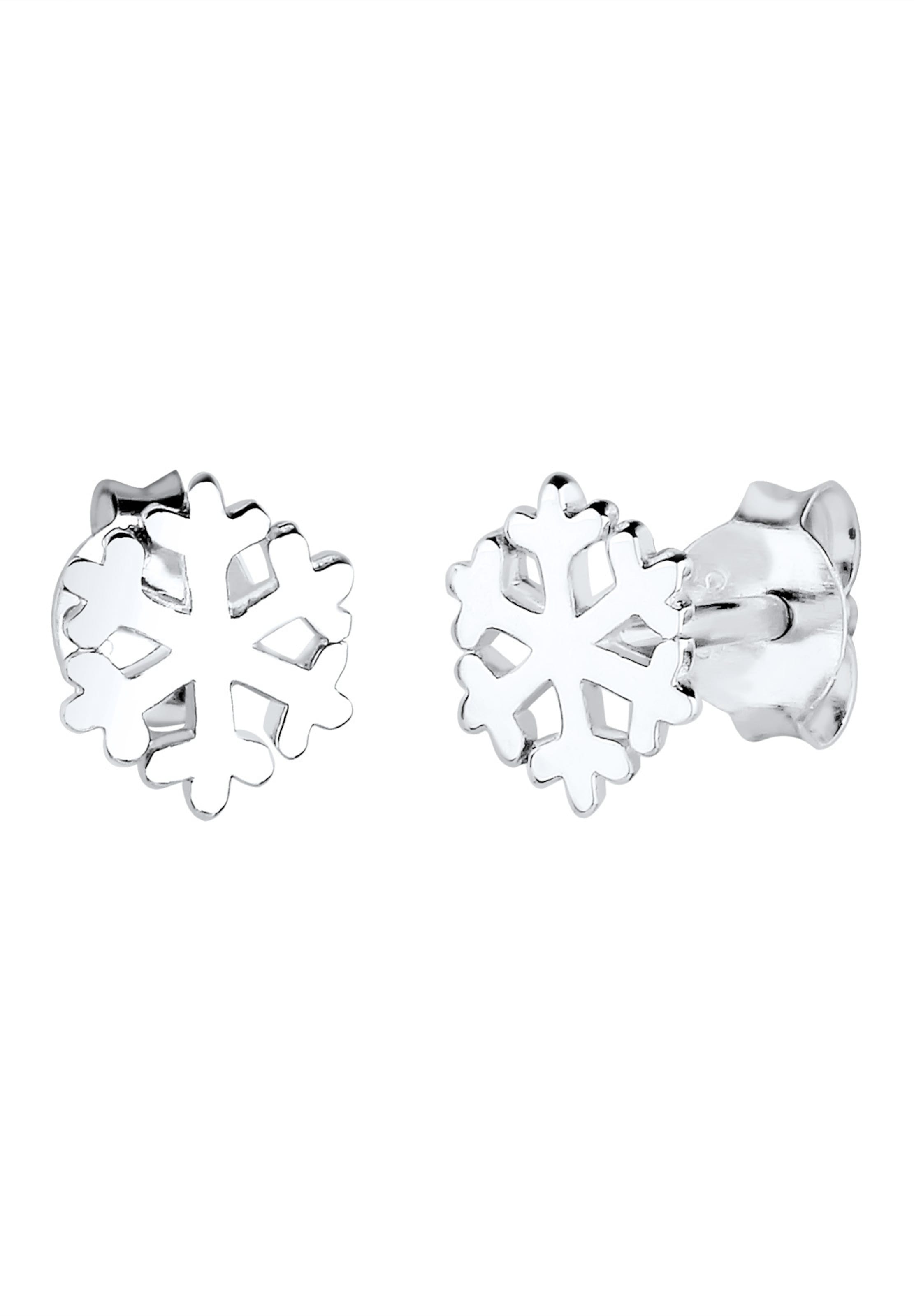 ELLI Earrings in Silver: front