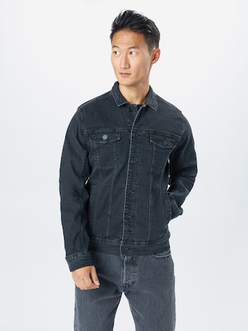 BLEND Regular fit Between-season jacket 'BHNARIL' in Black: front