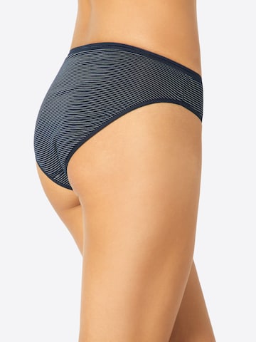 SCHIESSER Slip in Blau: zadná strana