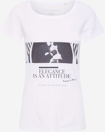 T-shirt EINSTEIN & NEWTON en blanc : devant