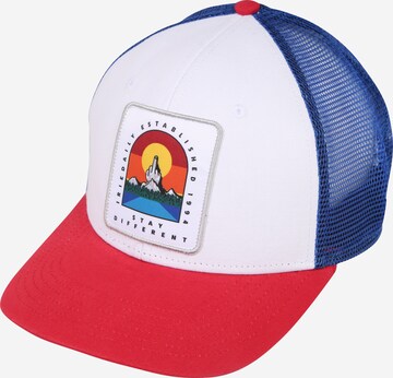 Iriedaily - Gorra 'Stonefinger' en azul: frente