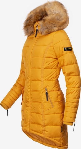 Cappotto invernale 'Papaya' di NAVAHOO in giallo