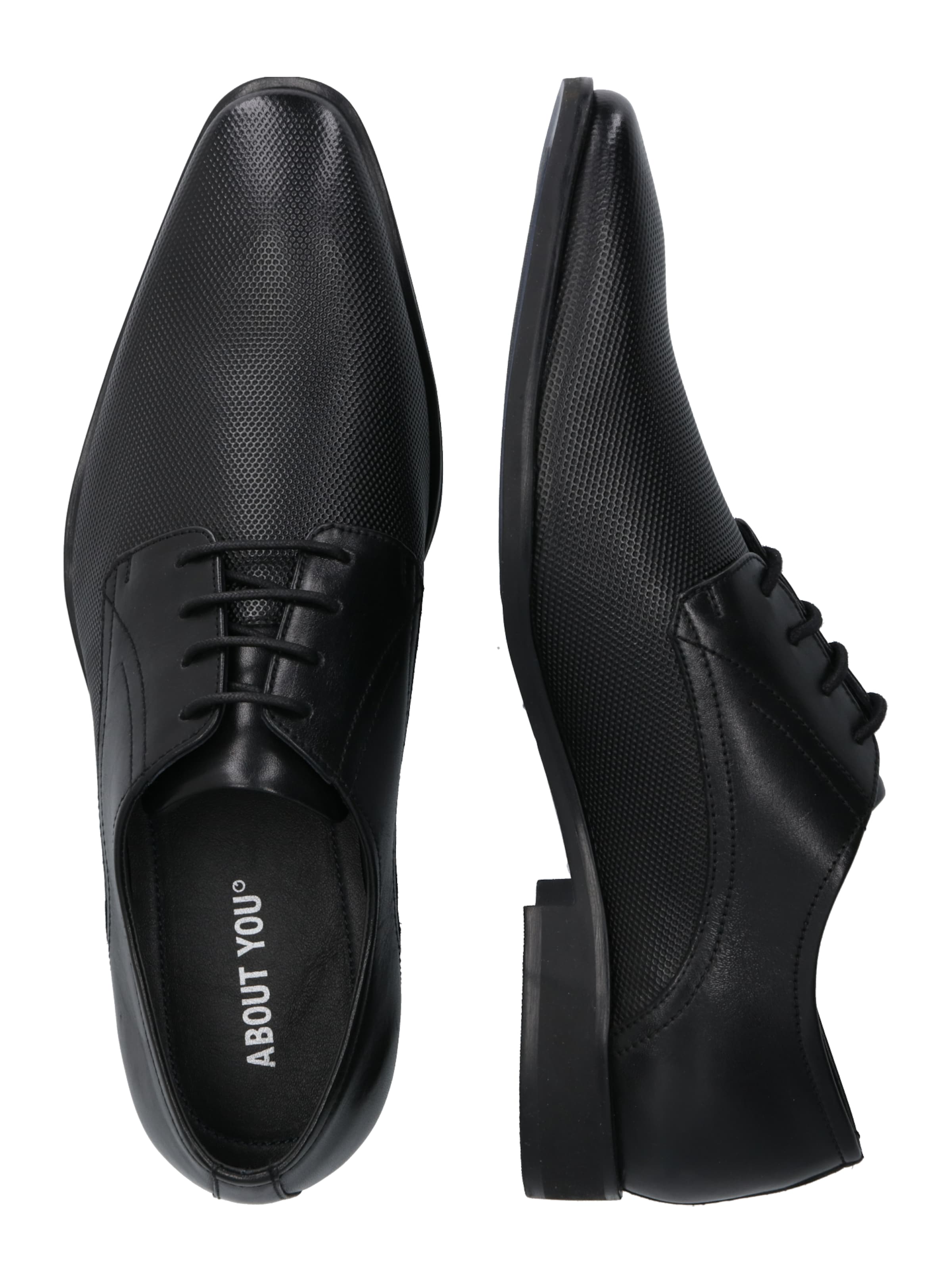 ABOUT YOU Nöörking 'Bastian', värv must: külje pealt